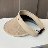 Women Visor Foldable Hollow Hat_Cwah1214