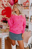 Valenstines Day Love Jacquard Jumper