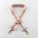 RETRO MULTI COLOR ADJUSTABLE BAG STRAP_CWMM1058