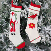 CREATIVE KNITTED GIFT BAG LONG CHRISTMAS SOCKS_CWMS1450