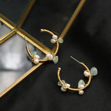 HIGH END AND ELEGANT NATURAL PEARL EARRINGS_CWAJE3781