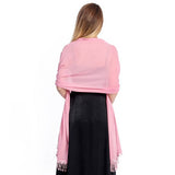 LACE CHIFFON SHAWL BRIDAL EVENING DRESS WRAP_CWASC1086