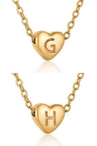 Heart Alphabet Initials Pendant Necklace_Cwaje220