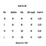 HIGH WAIST BEADED SKIRT WITH VINTAGE PRINT_CWDSD8337