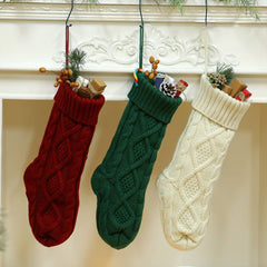 DIAMOND SHAPED CANDY BAG CHRISTMAS STOCKING_CWMS0743