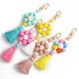 NEW ARRIVAL BEADED PENDANT TASSEL KEYCHAIN_CWMM1308