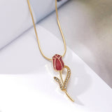 2024 NEW SIMPLE DIAMOND CLAVICLE CHAIN_CWAJE2442