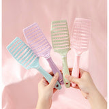 Women Hair Root Fluffy Massage Large Curved Comb_Cwmm0926
