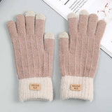 Winter Cashmere Touch Screen Plus Fleece Gloves_Cwag0186