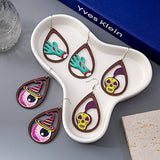 HALLOWEEN PARTY CREATIVE WOODEN EARRINGS_CWAJE1849