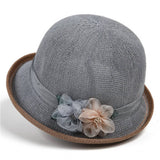 STYLISH AND ELEGANT FLOWER POT HAT_CWAH1502