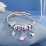 Trendy Silver Stainless Steel Adjustable Bracelet_Cwmm8591