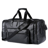 MENS PU LEATHER TRAVEL BAG LARGE CAPACITY_CWAB5168