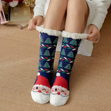CHRISTMAS SERIES FUZZY INDOOR SLIPPER SHOES_CWMS0731