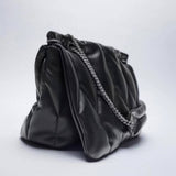 New Fashion Black Chain Quilted Shoulder Bag_Cwab3436