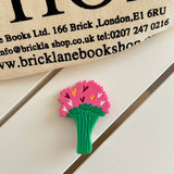 Cwaha07744_Cartoon Tulip Bird Acetate Hair Clip For Women