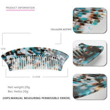 ACETATE SHEET SEMI CIRCULAR 4MM ANTI TANGLE COMB_CWAHA4183