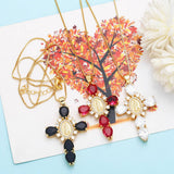 Virgin Mary Cross Necklace