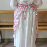 SMALL FRESH LOLITA TULIP APRON HALF LENGTH APRON_CWMM5822
