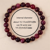 Crystal Natural Stone Beaded Bracelet Unisex_Cwmm11267