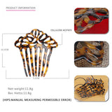 HOLLOW ACETATE COMB HAIR ACCESSORIES_CWAHA4215