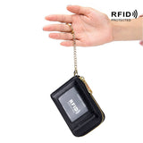 KEYCHAIN GENUINE LEATHER MULTIFUNCTIONA CARD HOLDER_CWAB3833