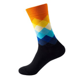 EUROPEAN AND AMERICAN DIAMOND PATTERN SOCKS_CWMS1017