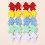 1 6 HANDMADE FABRIC BOW CLIPS FOR GIRLS_CWAHA6756