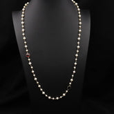 Womens High-End Pearl Sweater Necklace