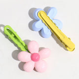 GEOMETRIC COLORFUL FLOWER HAIRPIN_CWAHA2323