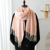 COZY WATER RIPPLE WRAP SCARF FOR FALL SEASON_CWASC2765
