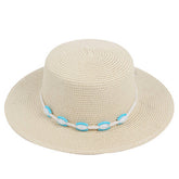 SUN PROTECTION BEACH VACATION STRAW HAT_CWAH1202