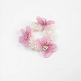 ELEGANT PEARL ORGANZA HAIR TIE FOR WOMEN_CWAHA6870