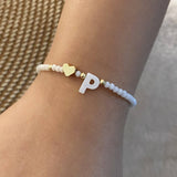 26-Letter Shell Beaded Bracelet_Cwaje4942