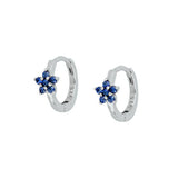 GEOMETRIC FIVE POINTED STAR DIAMOND EARRINGS_CWAJE1772