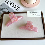 SWEET BEAR ACETATE HAIR CLAW CUTE MEDIUM CLIP_CWAHA6020