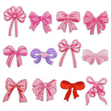 NEW PINK BOW SERIES EMBROIDERED PATCHES_CWMM4019