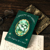 GREEN RETRO ROSE THICK NOTEBOOK_CWMM1861