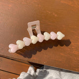 2024 NEW JELLY PINK LOVE HAIR CLIP_CWAHA1300