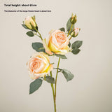 BURNT EDGE SHEENA ROSE BOUQUET FOR WEDDING DECOR_CWMM6526