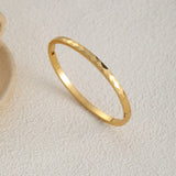 18K GOLD PLATED DIAMOND BRACELET GOLD RETROSTACKING_CWMM3724