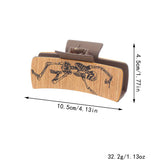 Vintage Dark Leather Vintage Dark Leather Hairclip_Cwasc1617