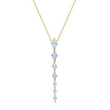 Zirconia Val Round Pendant Necklace_Cwmm5305