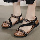 Casual Anti Skid Fashion Rhinestone Sandals_Cwshs0541
