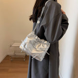 Women Bow Bucket Bag Shoulder Bag_Cwab1562