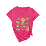 Women Teaching Teev Neck Teacher Shirt_Cwttsl0478