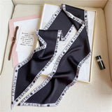 Wide Bevel Scarf With Printed Pattern Head Scarf_Cwasc1528