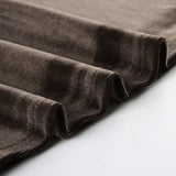 Vintage Brown Low Fanny Pack Velvet Skirt