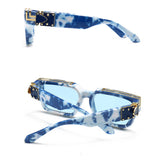 RETRO CLOUD PRINT SUNGLASSES_CWASG0444