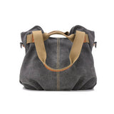 RETRO CANVAS SHOULDER CROSSBODY BAG TOTE BAG_CWAB1275